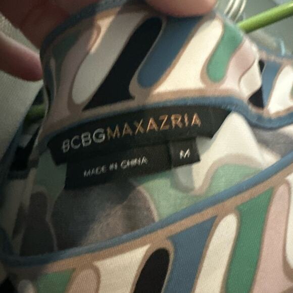 BCBG Maxazria Square Neck dress SZ Medium Y2K Wedding Guest - Picture 9 of 10